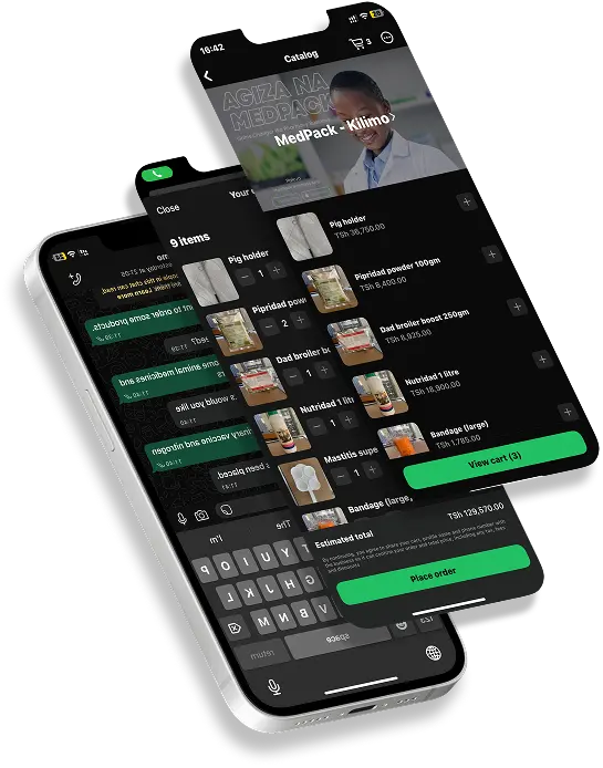 MedKilimo Mobile App Interface